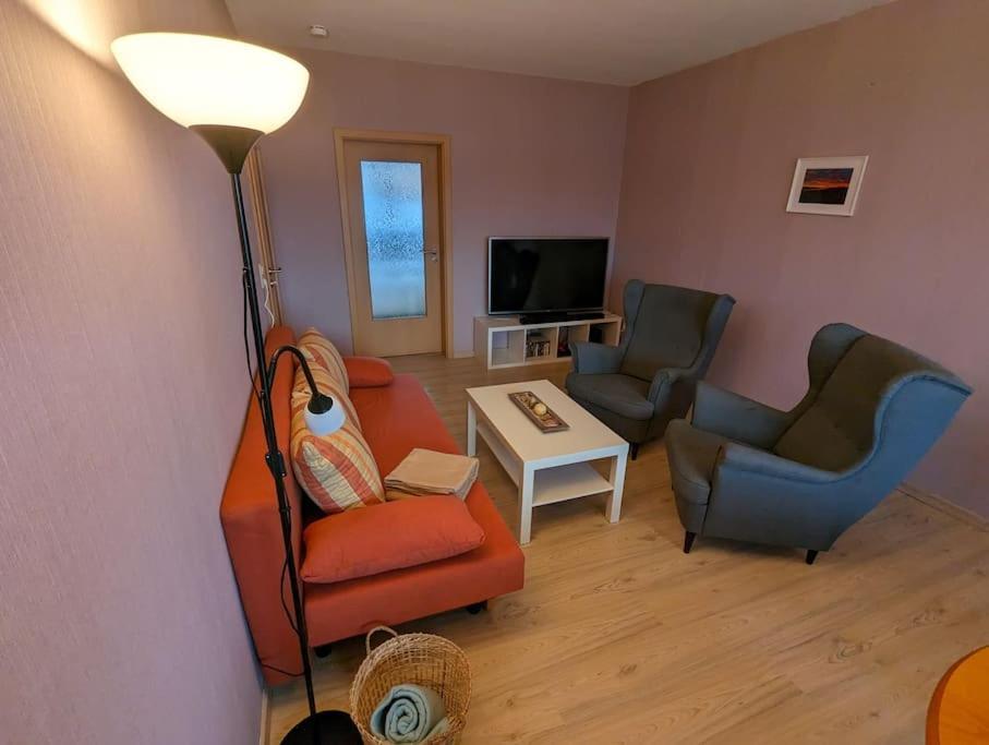Ferienwohnung Elbaue Barby Exterior foto